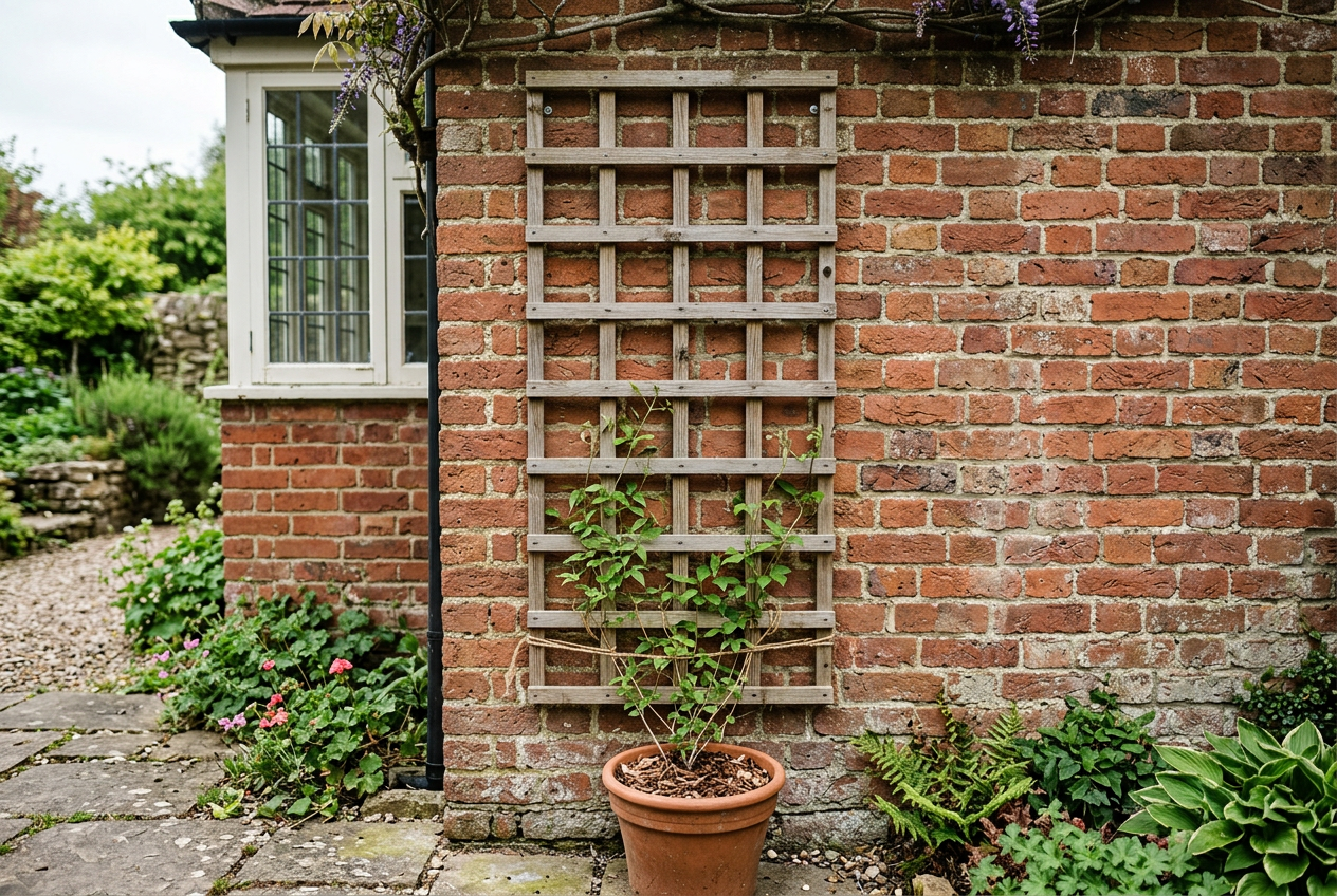 Get a climber onto the wall or fence